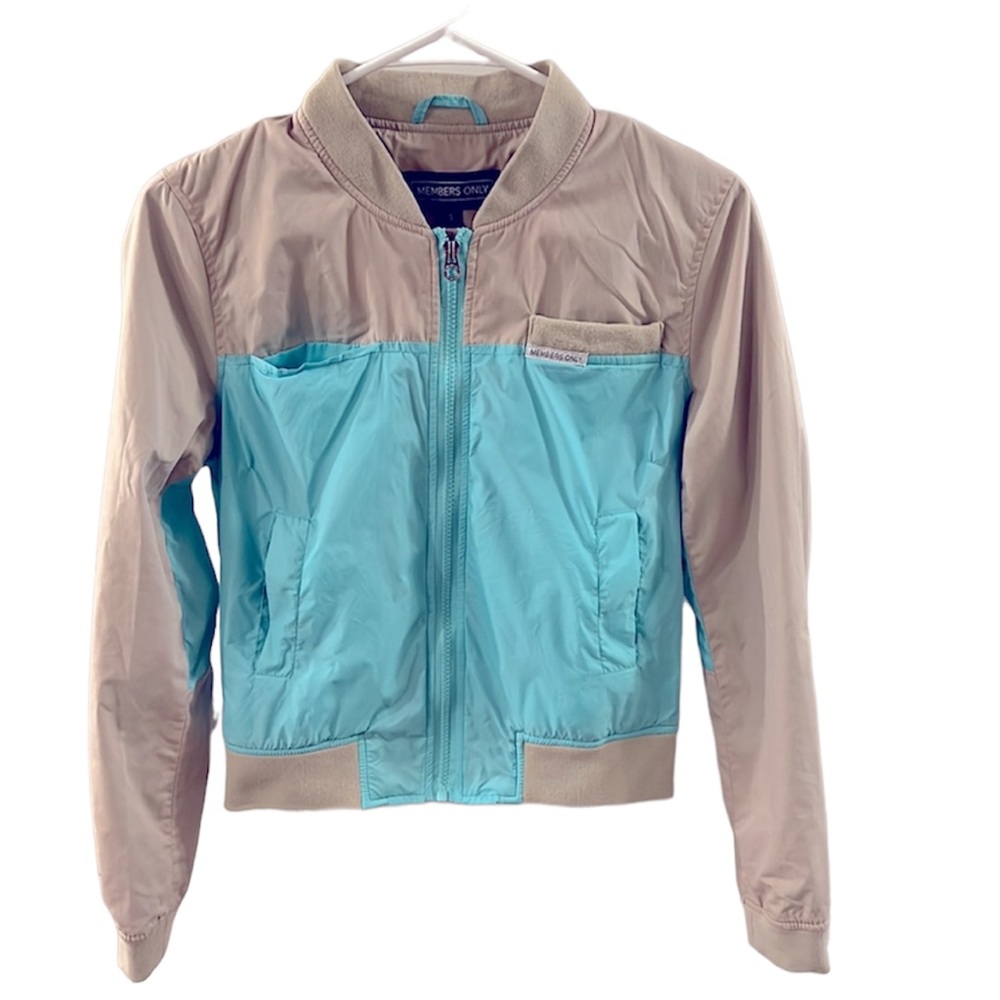 Members Only windbreaker jacket